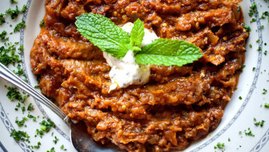 طرز تهیه میرزا قاسمی