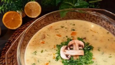 طرز تهیه سوپ شیر بدون مرغ