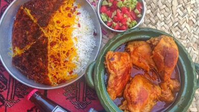 طرز تهیه زرشک پلو با مرغ