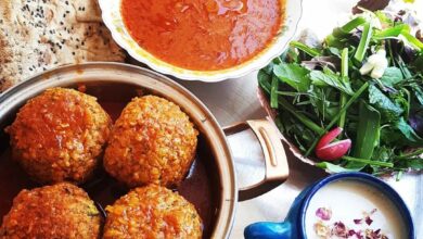 طرز تهیه کوفته تبریزی