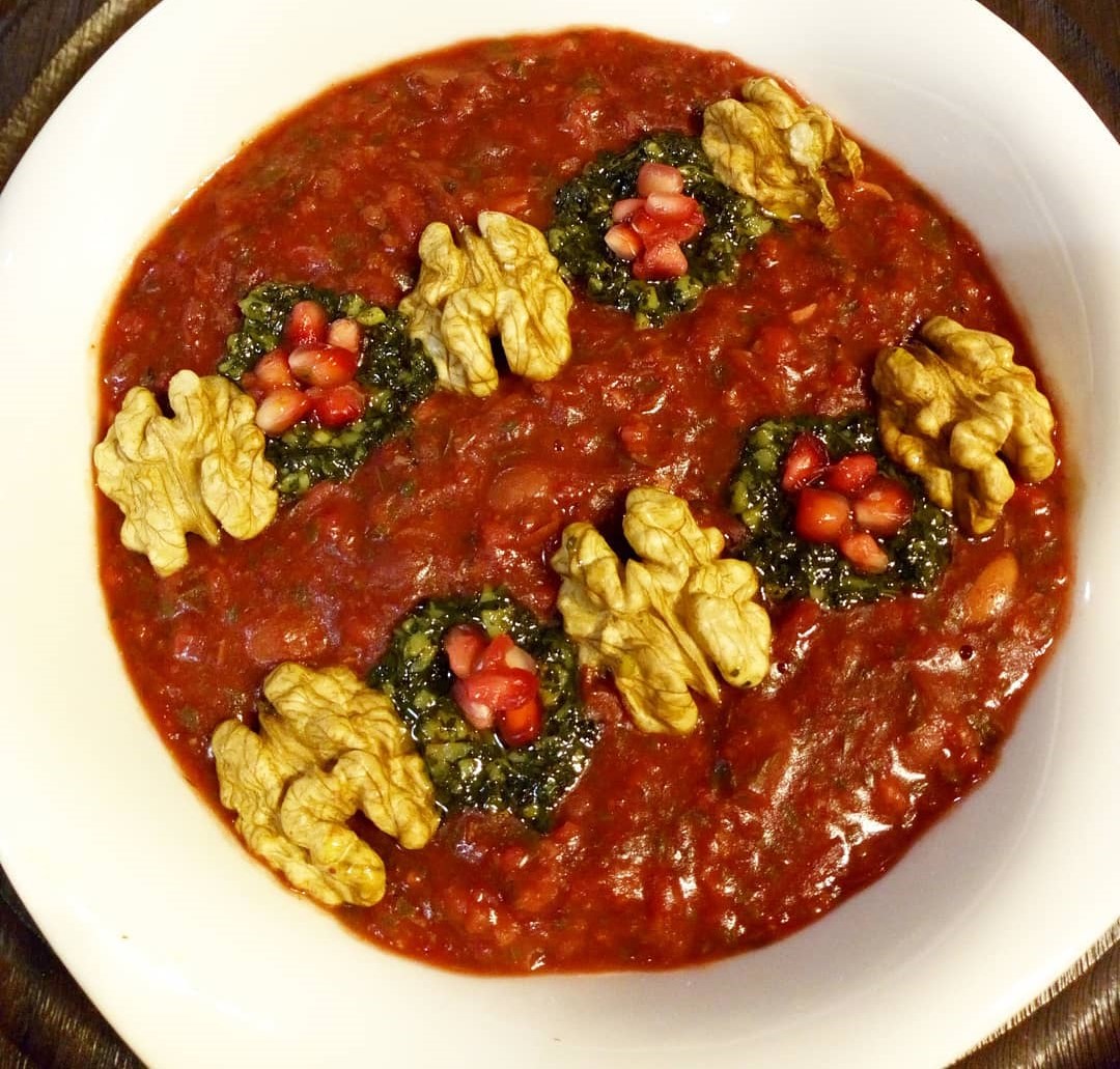 طرز تهیه آش انار