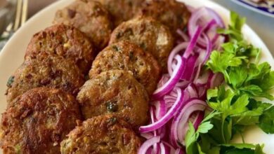 طرز تهیه کوکوی عدس