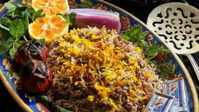 طرز تهیه سماق پلو