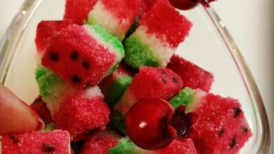 طرز تهیه قند یلدایی