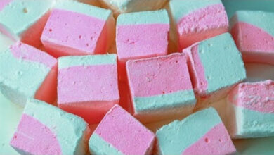 طرز تهیه مارشمالو هندوانه ای