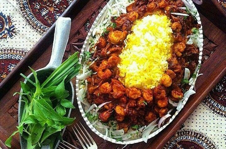 طرز تهیه دو پیازه میگو