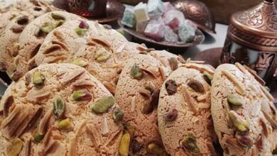 طرز تهیه شیرینی قرابیه