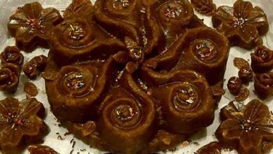 طرز تهیه حلوا قالبی